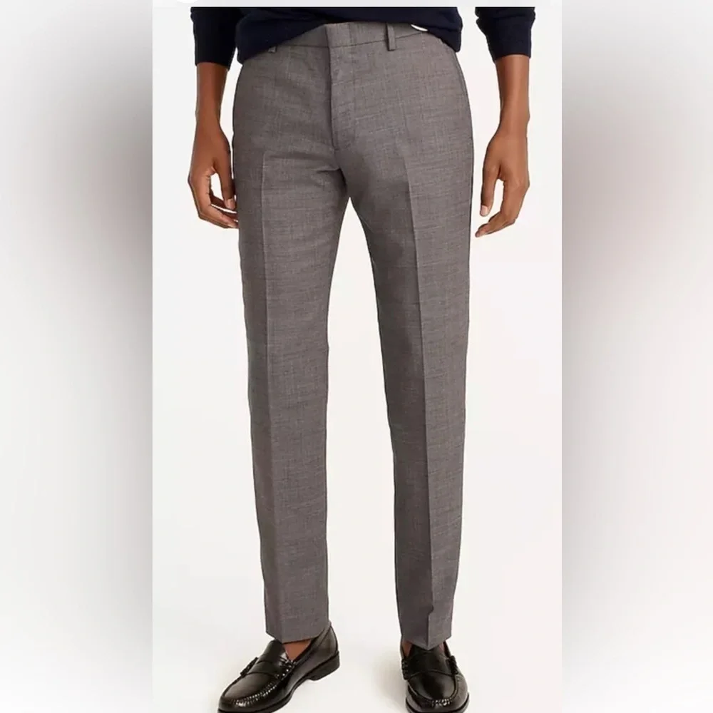 J.Crew Ludlow Slim-fit stretch dress pant in four-season wool. Office wear